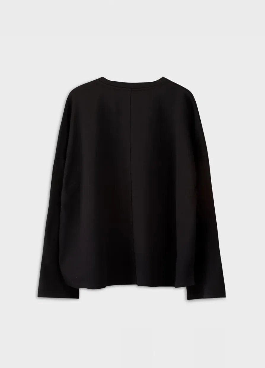 Boxy Long Sleeve T-Shirt W
