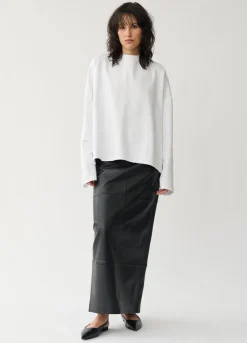 Boxy Long Sleeve T-Shirt W