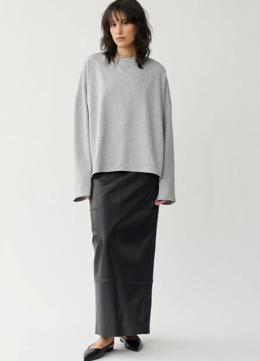 Boxy Long Sleeve T-Shirt W
